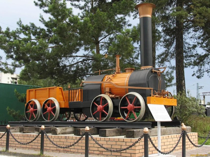 Паровоз братьев Черепановых