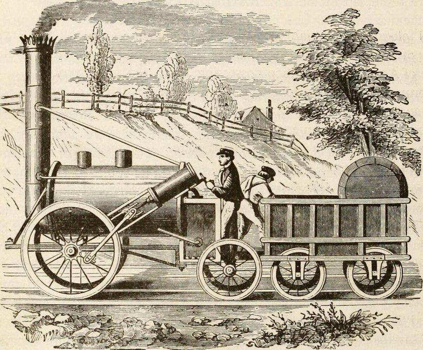 Джордж Стефенсон паровоз ракета