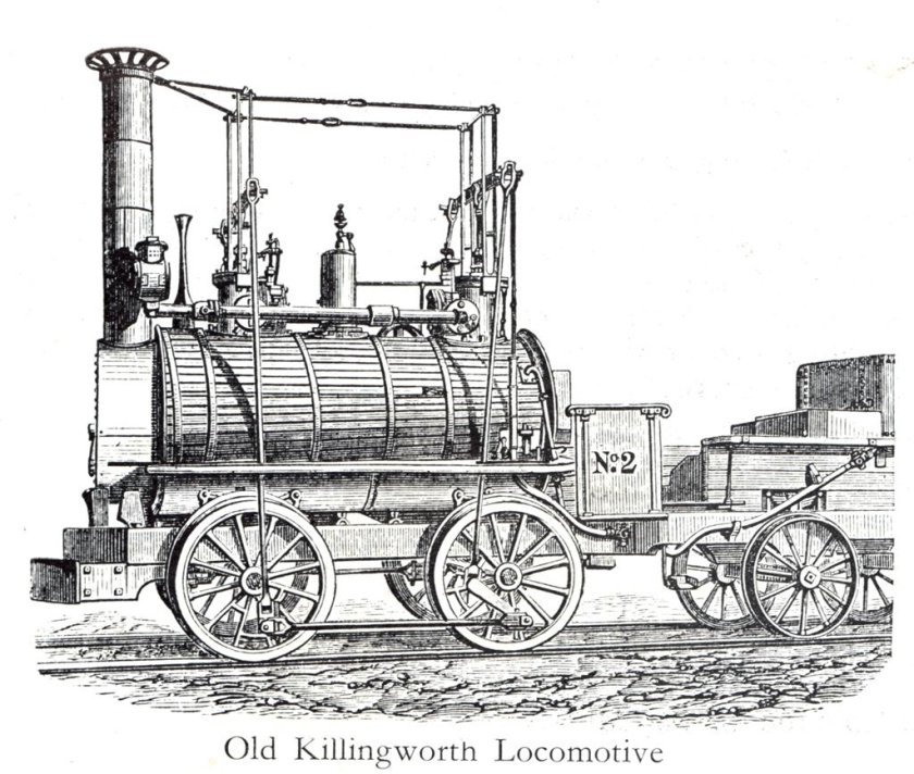 Первый паровоз Стефенсона Блюхер