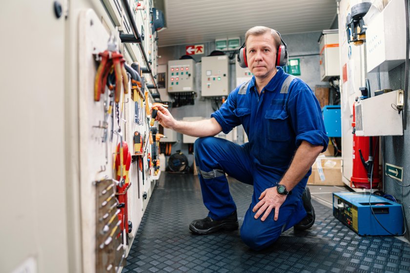 Мастерская на корабле