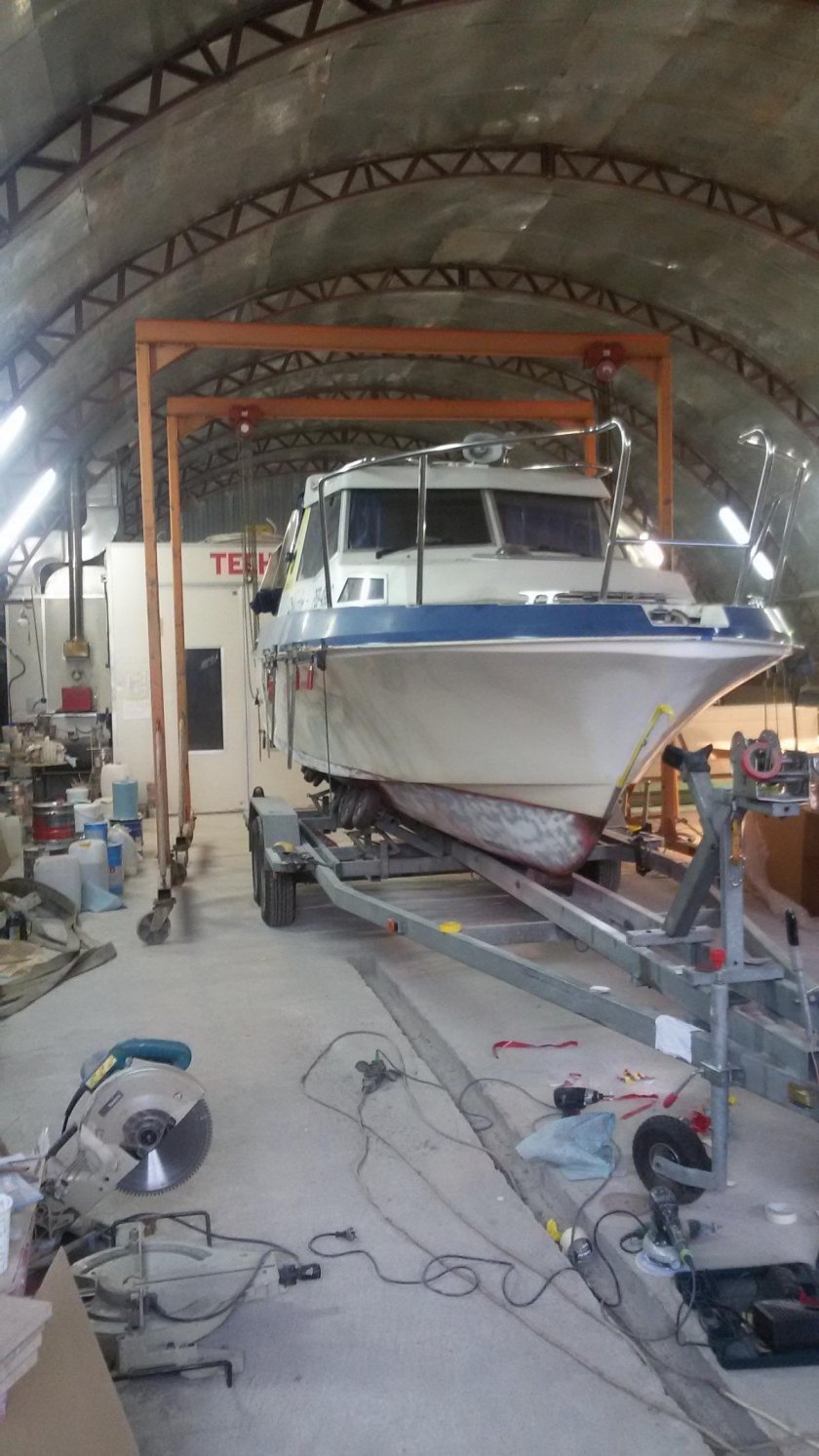 Покраска яхт и катеров