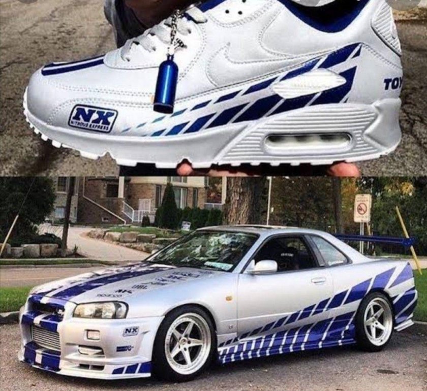 Кастомные Nike Air Max 90 gt-r 34 пол Уокер
