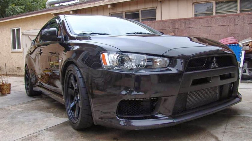 Мицубиси Лансер 10 черный