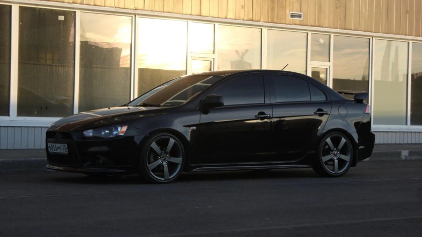 Mitsubishi Lancer 10 на стиле
