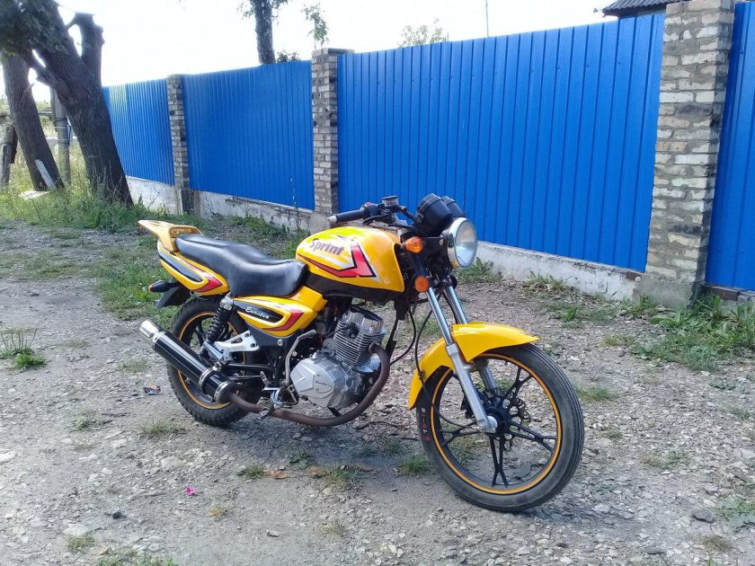 Мотоцикл спринт 150