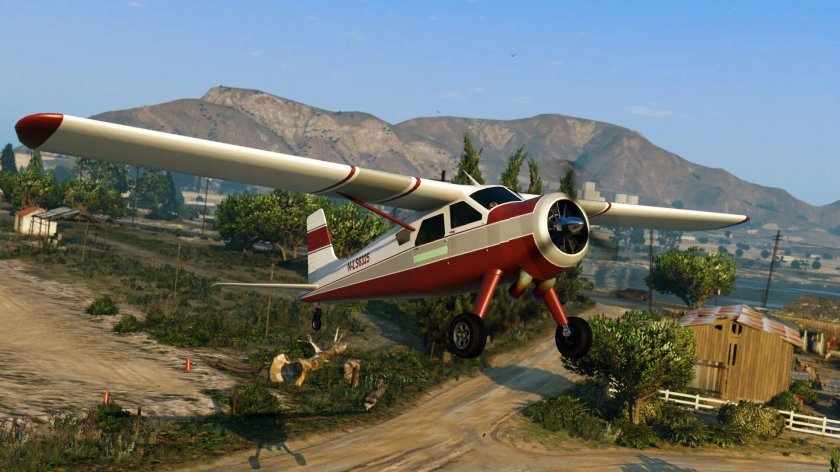 Гидроплан Dodo в GTA 5