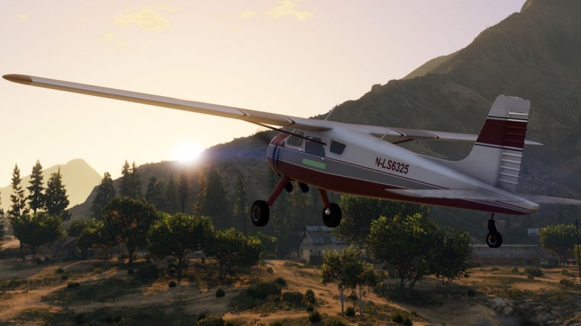 Гидроплан в ГТА 5