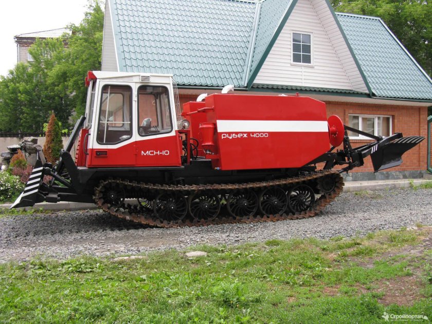 Трактор рубеж 4000 лесопожарный