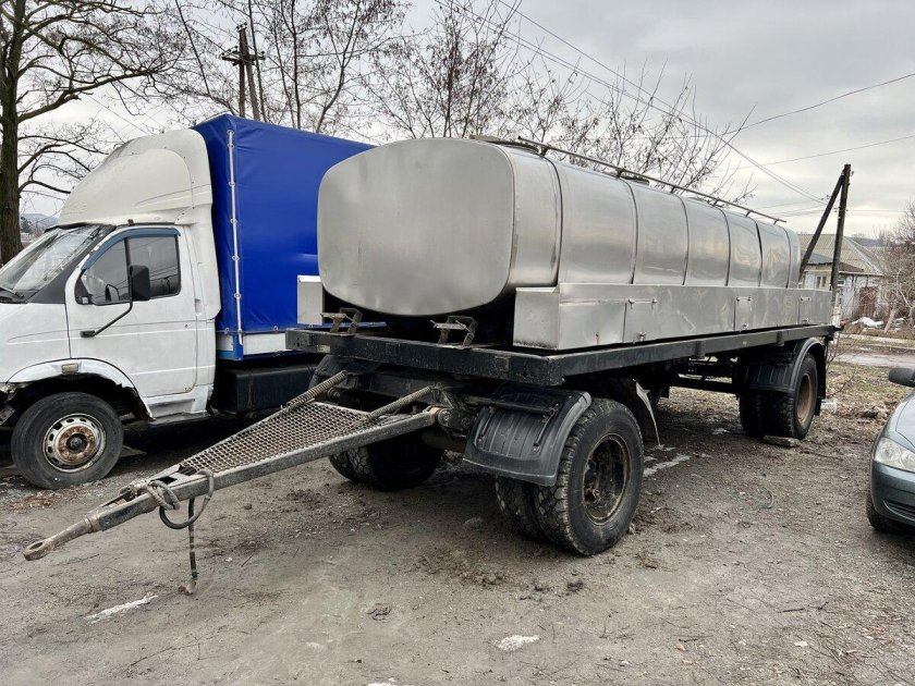 Прицеп цистерна марки "СЗАП 83571"