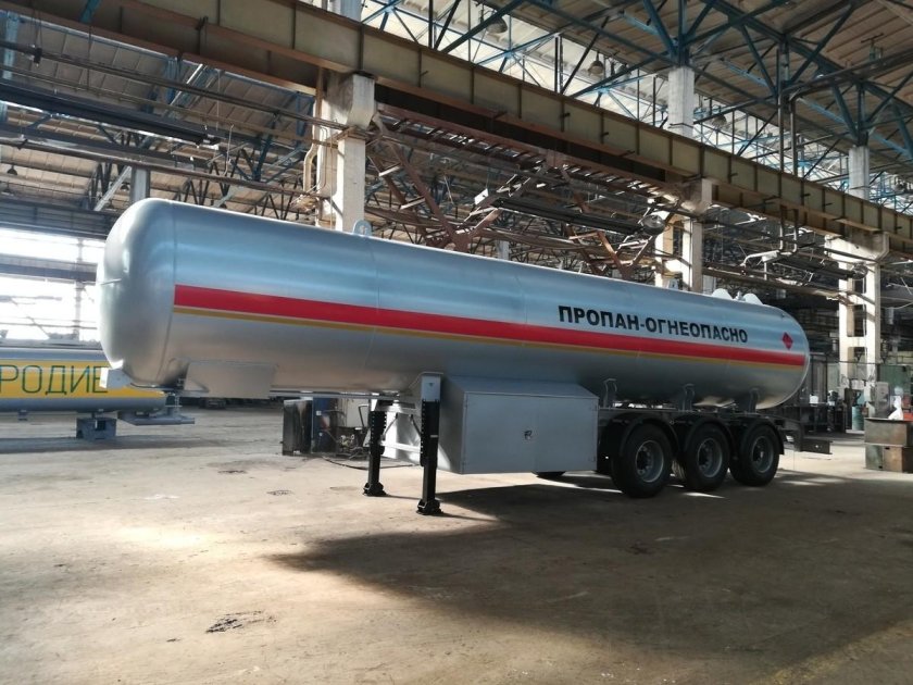 Полуприцеп газовоз Алексеевка ППЦТ 36м3 96093с