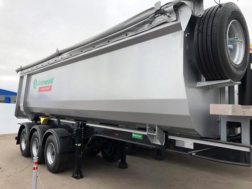 Прицеп Грюнвальд самосвал 34 куб