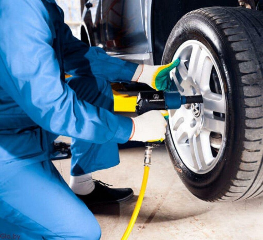 Колесо шиномонтаж