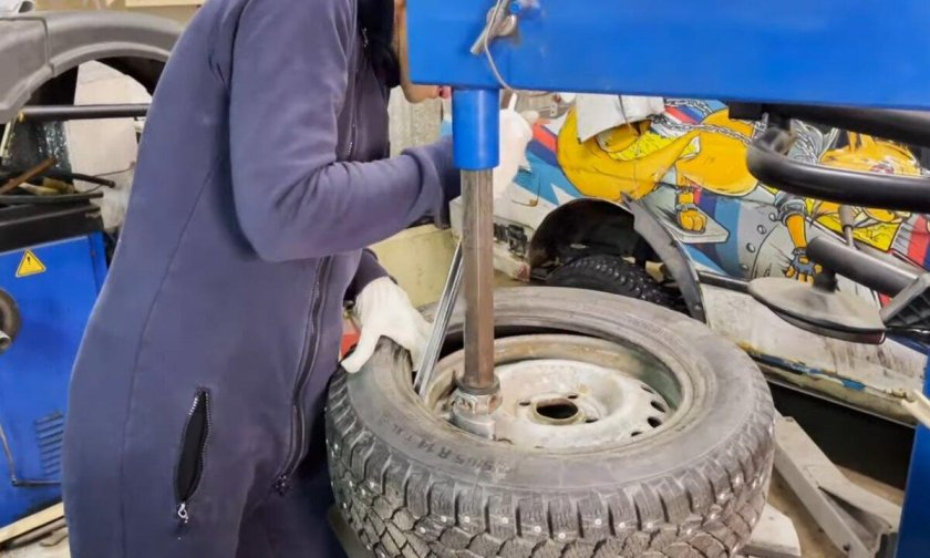 Перебортовка колес