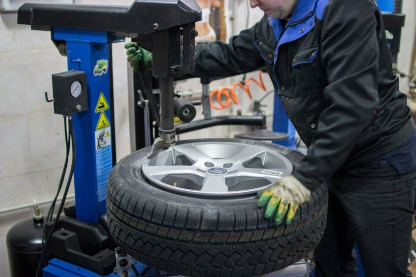 Шиномонтаж шины