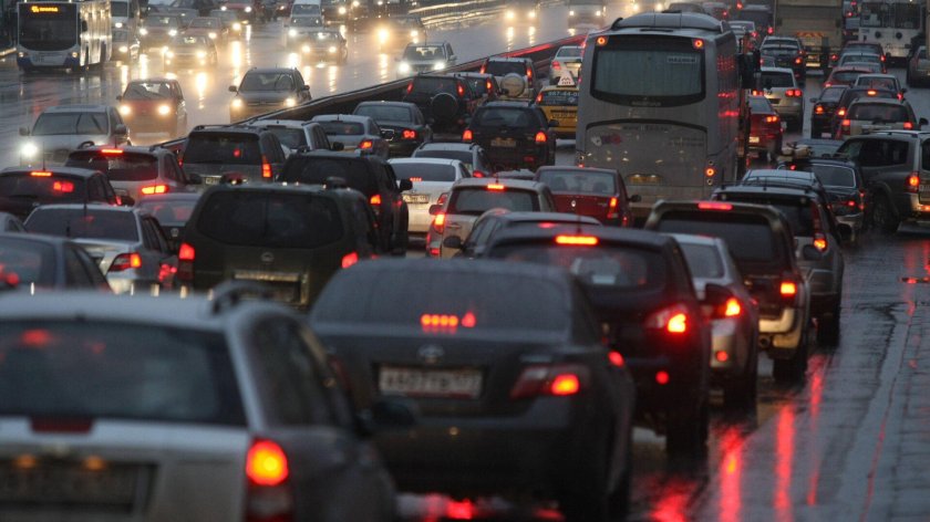 Пробки в Москве