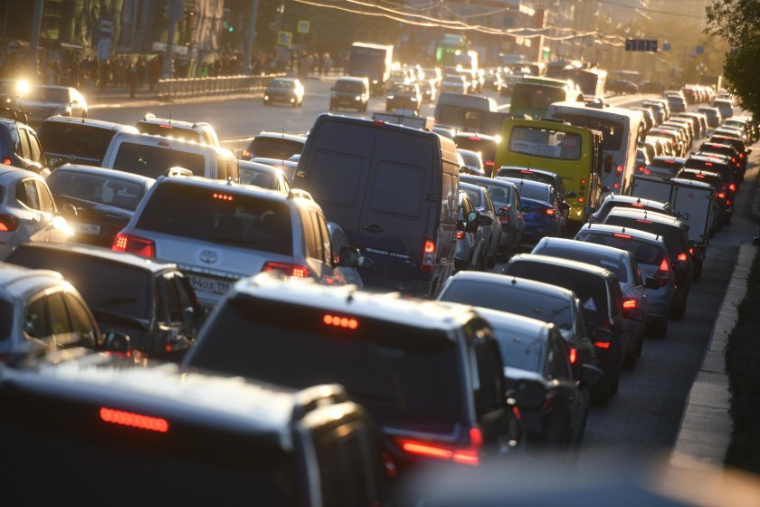 Пробка на дороге