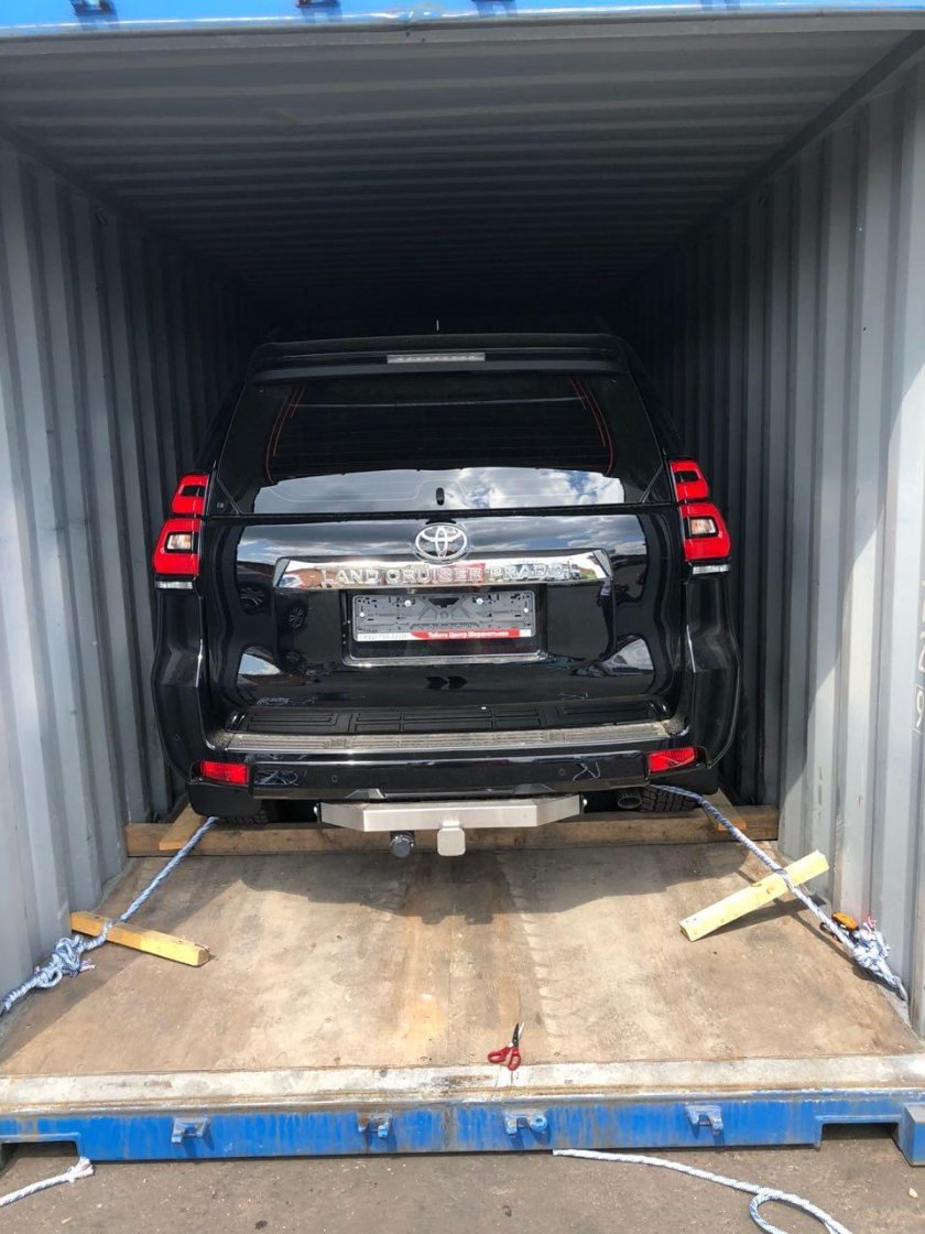 "TLC 200" -В 20 тонном контейнере