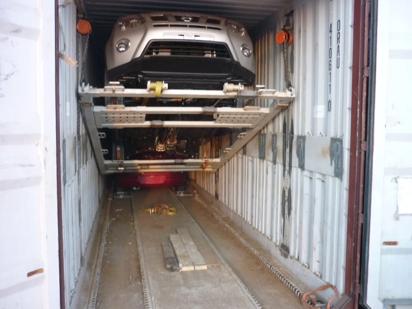 Контейнер для перевозки автомобилей