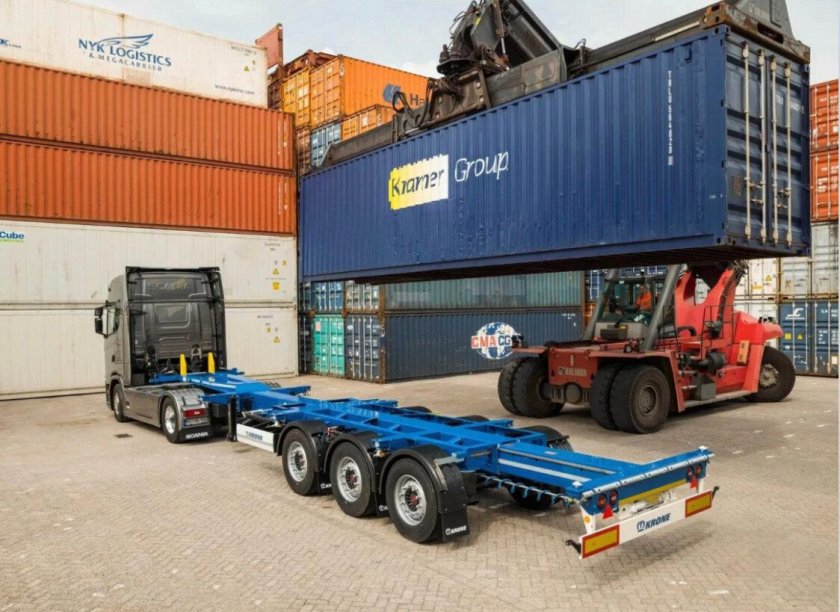 Полуприцеп контейнеровоз 20 футов