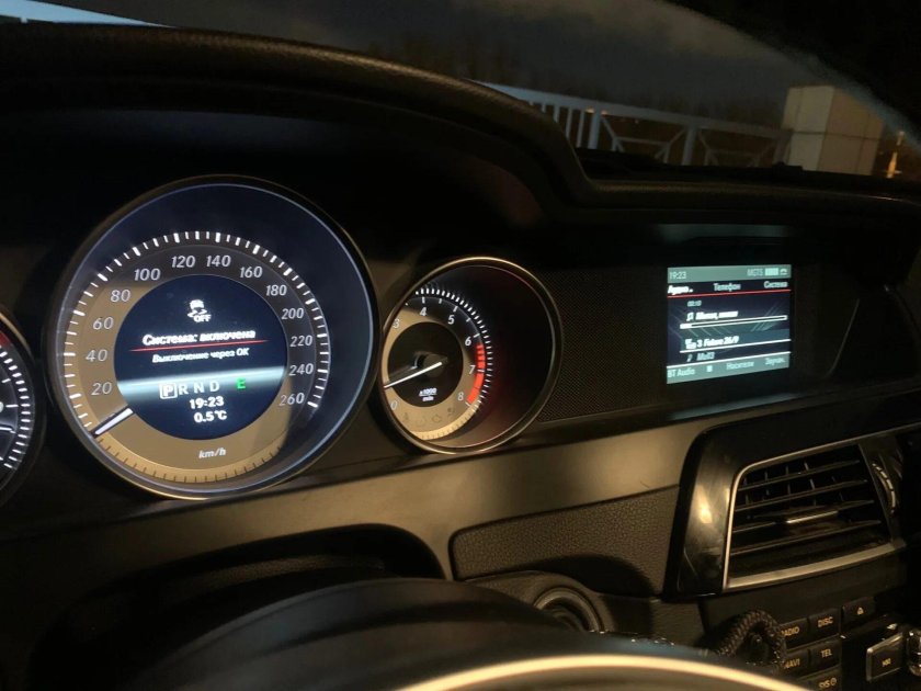 Электронная панель w204