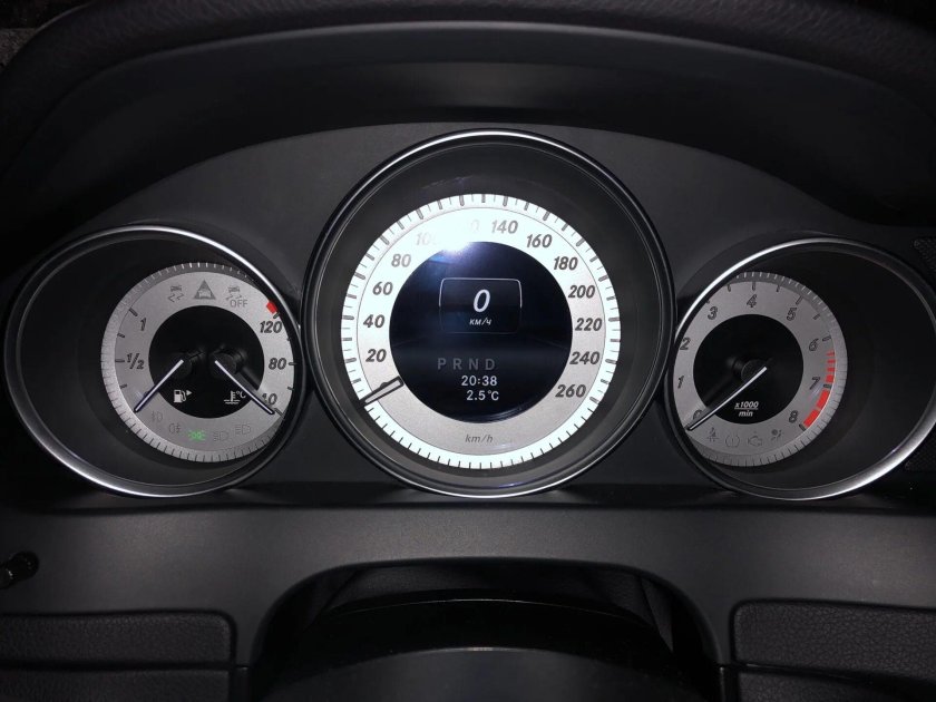 Приборка w204