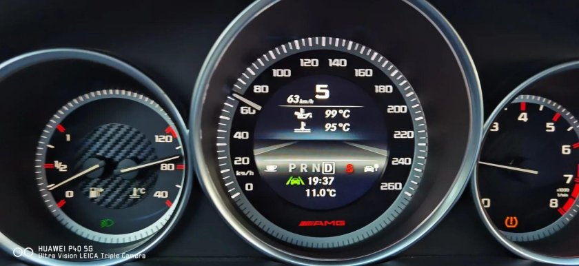 АМГ панель приборов w204