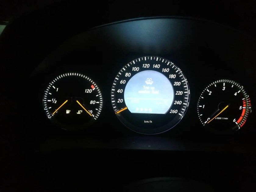 Приборная панель w163 320