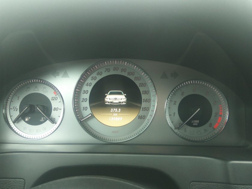 W204 дорестайлинг панель