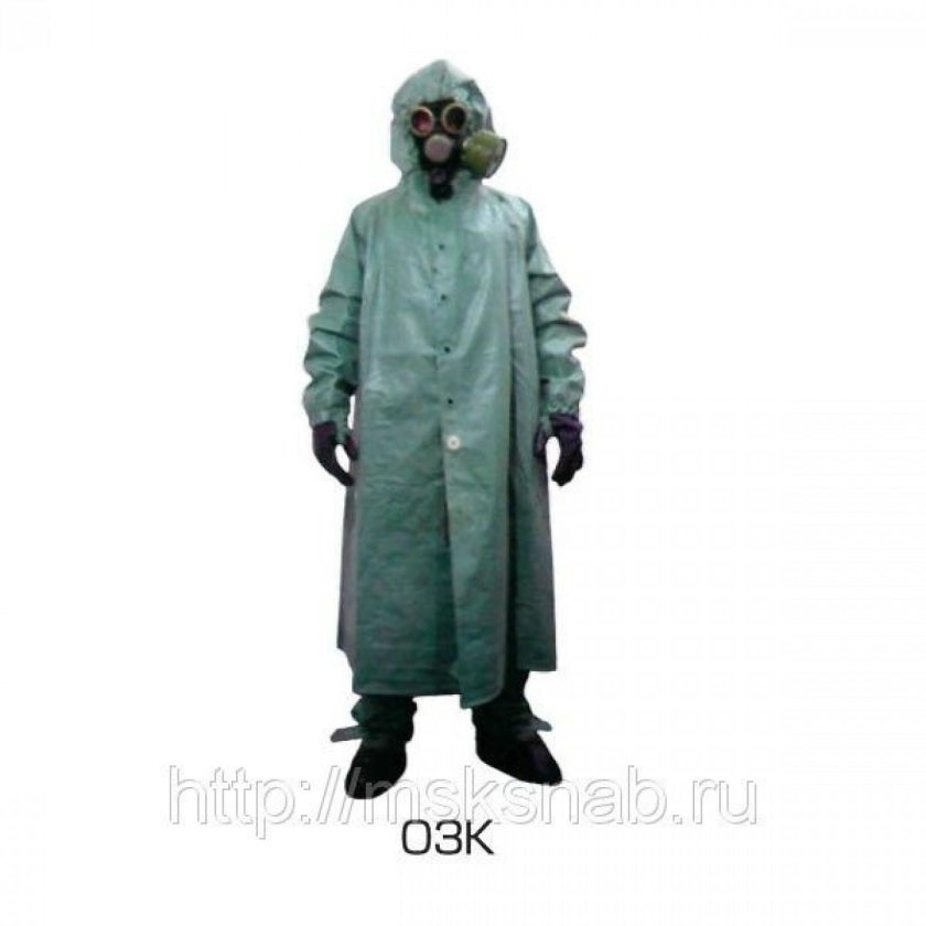 Защитный костюм л-1 и общевойсковой защитный комплект ОЗК
