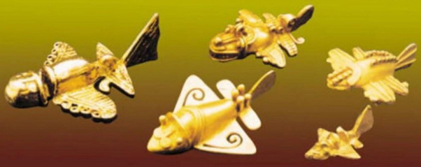 Золотые самолетики инков