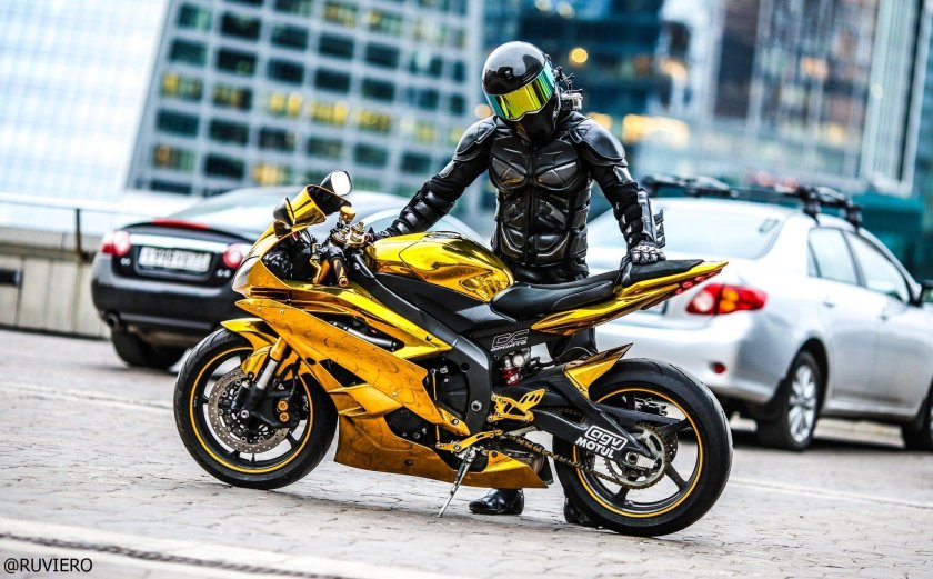 Yamaha r6 Gold