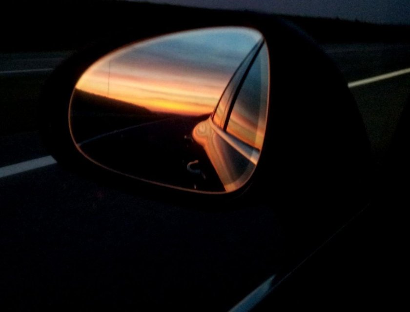 Вид из окна автомобиля