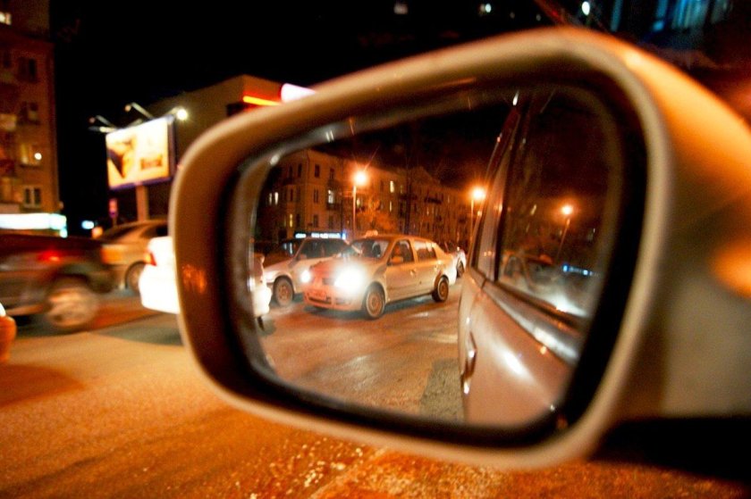 Вид из окна машины