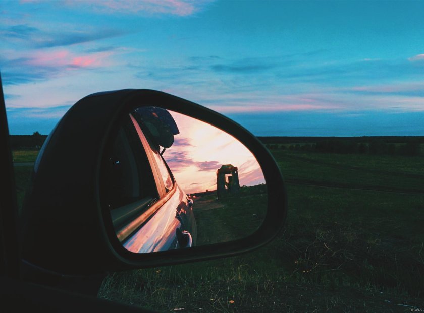 Вид из окна автомобиля
