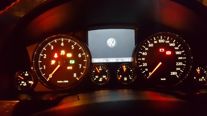 Панель приборов Фольксваген Туарег 2008