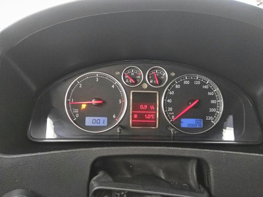 Приборная панель Мультивен т5