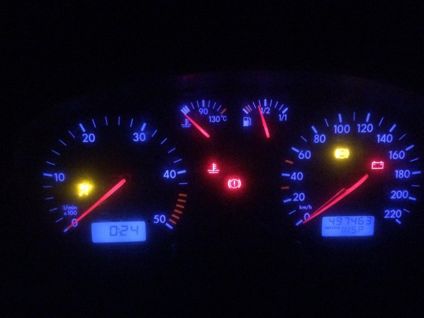 Транспортер т4 приборная панель