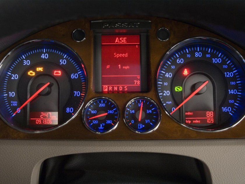 Панель приборов Фольксваген Пассат б6