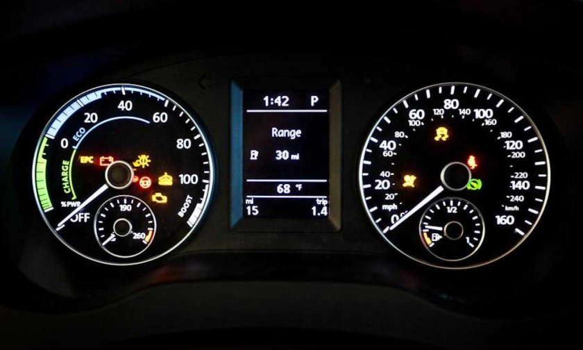 Volkswagen Jetta приборная панель