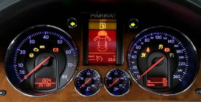 Приборная панель Фольксваген Пассат б6