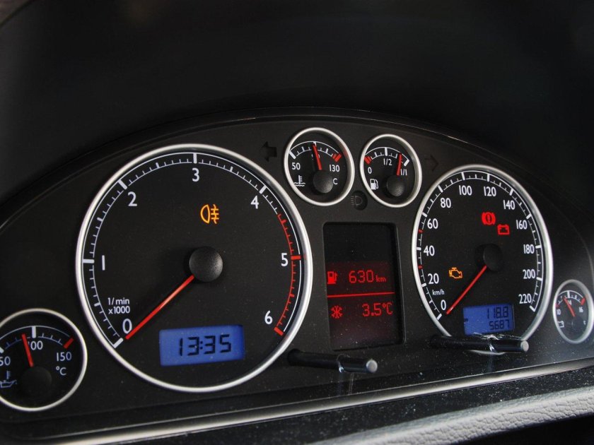 Приборная панель VW t5