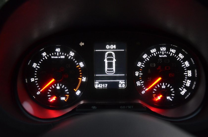 Панель приборов поло седан 2012