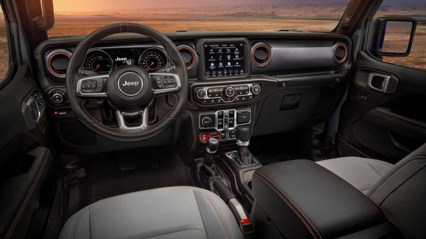 Jeep Wrangler 2021 салон