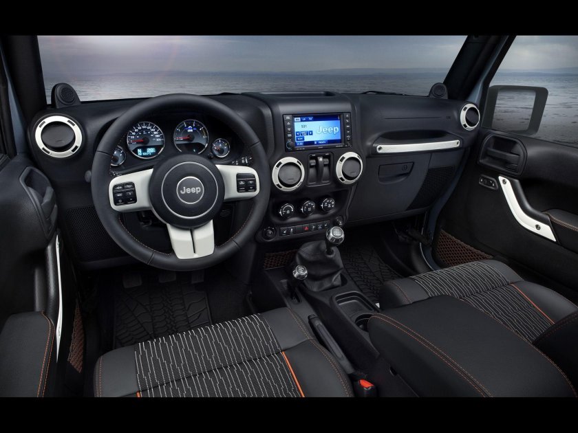 Jeep Wrangler 2015 салон