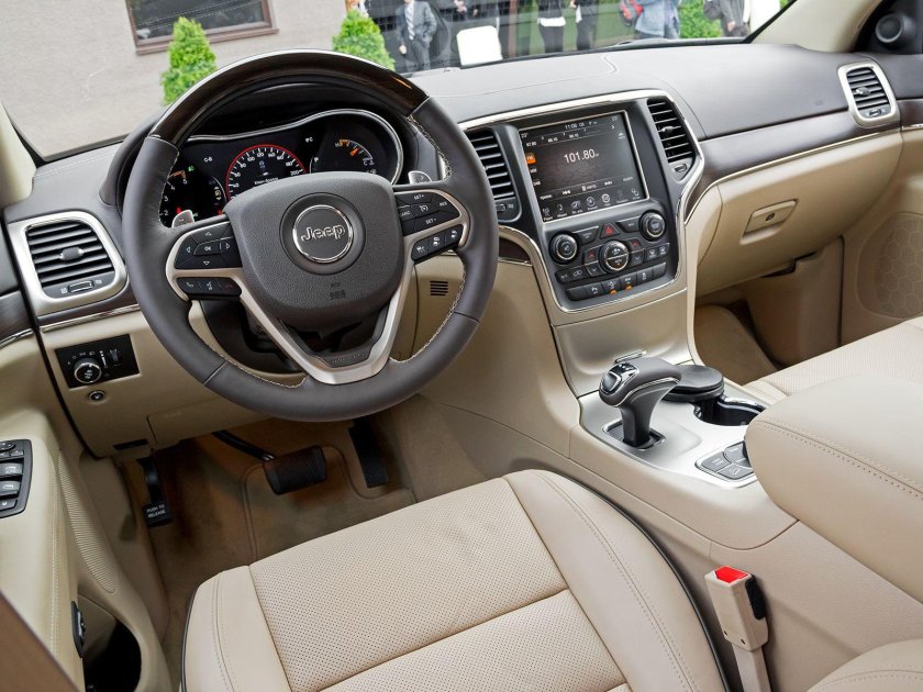 Джип Гранд Чероки салон