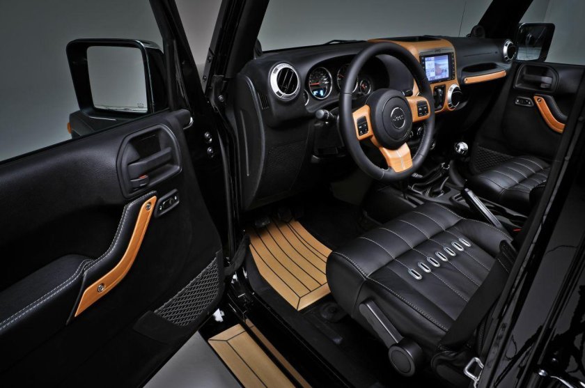 Jeep Wrangler Rubicon Interior