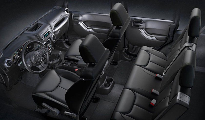 2016 Jeep Wrangler Unlimited Rubicon Interior
