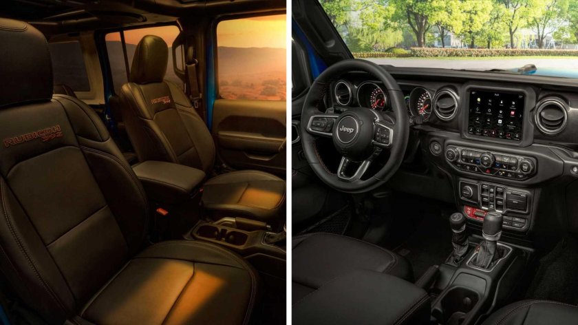 Jeep Wrangler Rubicon 2022 салон