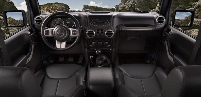 Jeep Wrangler Rubicon 2021 салон
