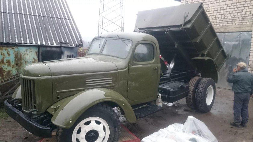 Самосвал ММЗ-585 ЗИЛ-164